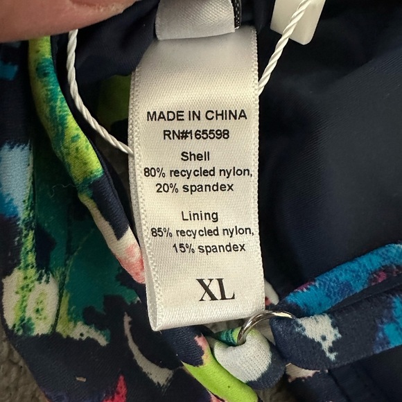 Andie Swim The Molokai Top in Butterfly Colorful Sustainable Bikini Top - Picture 4 of 7